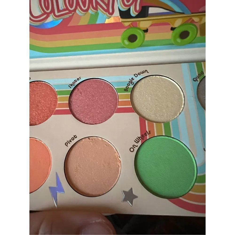 Colourpop Lets Roll Pressed Powder Eye Palette